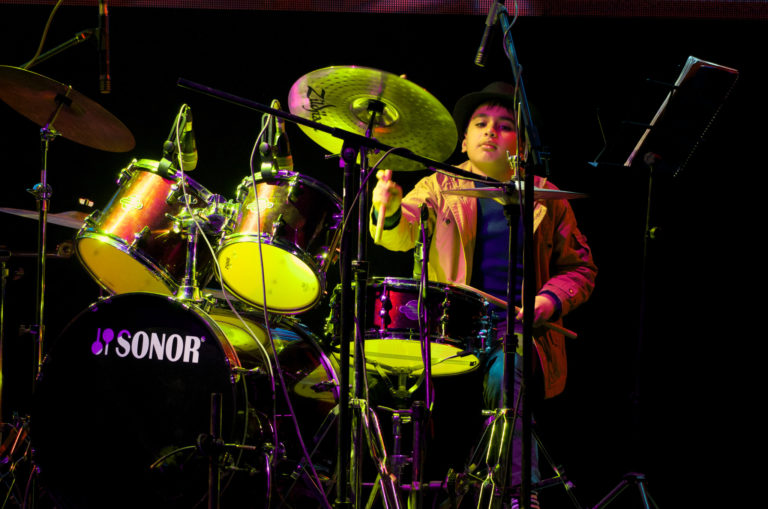 Haryana Awards Boy Playing Drums